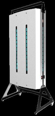 Рециркулятор-очиститель воздуха  NEWLED.NEF для помещений 300 куб.м передвижной